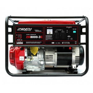 Бензиновый генератор Zenith ZH 8000Е-3